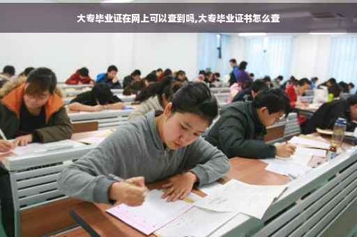 大专毕业证在网上可以查到吗,大专毕业证书怎么查