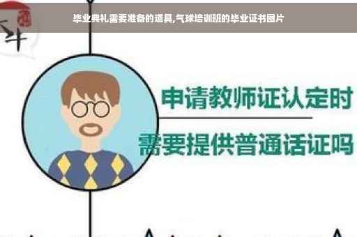 毕业典礼需要准备的道具,气球培训班的毕业证书图片