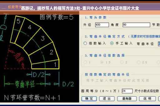 西游记，摘抄写人的描写方法3处-重兴中心小学毕业证书图片大全
