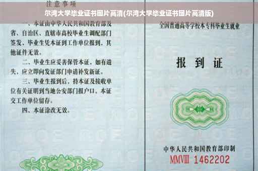 尔湾大学毕业证书图片高清(尔湾大学毕业证书图片高清版)