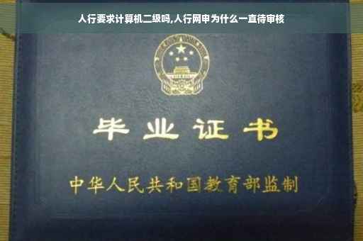 人行要求计算机二级吗,人行网申为什么一直待审核