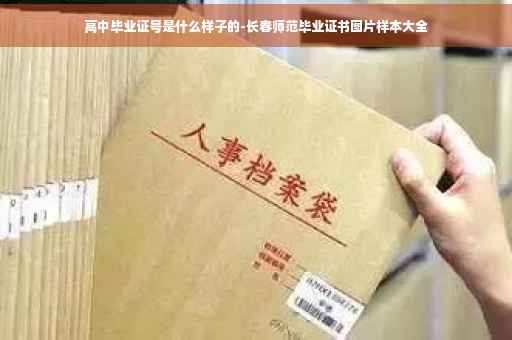 高中毕业证号是什么样子的-长春师范毕业证书图片样本大全