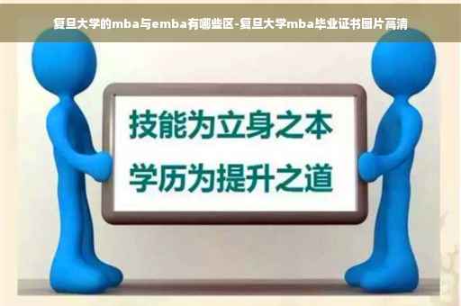 复旦大学的mba与emba有哪些区-复旦大学mba毕业证书图片高清