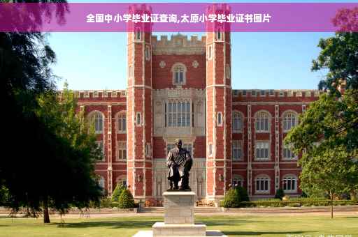 全国中小学毕业证查询,太原小学毕业证书图片