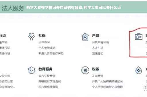 药学大专在学校可考的证书有哪些,药学大专可以考什么证
