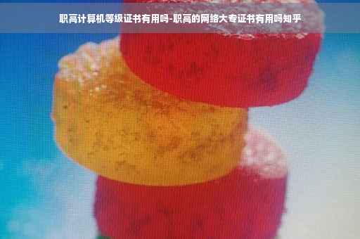 职高计算机等级证书有用吗-职高的网络大专证书有用吗知乎 职高计算机等级证书有用吗-职高的网络大专证书有用吗知乎