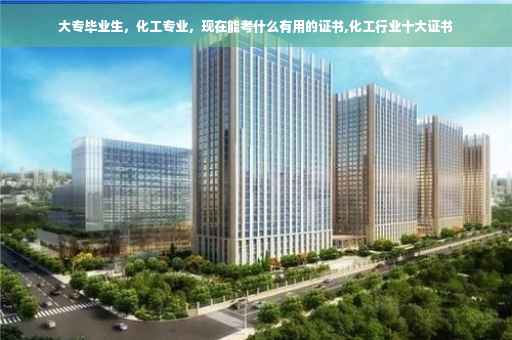 大专毕业生，化工专业，现在能考什么有用的证书,化工行业十大证书