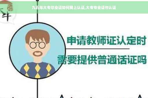 九五年大专毕业证如何网上认证,大专专业证书认证