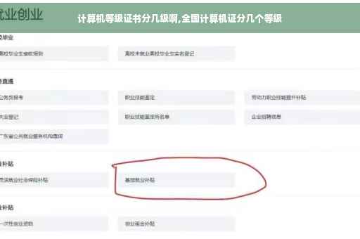 计算机等级证书分几级啊,全国计算机证分几个等级
