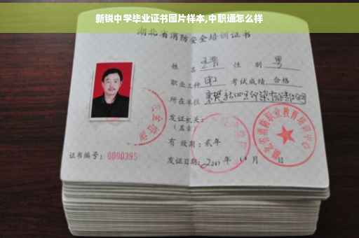 新锐中学毕业证书图片样本,中职通怎么样 新锐中学毕业证书图片样本,中职通怎么样
