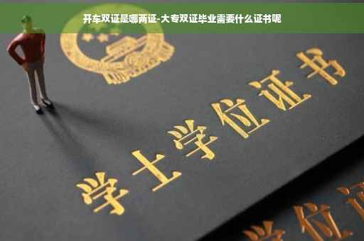 开车双证是哪两证-大专双证毕业需要什么证书呢