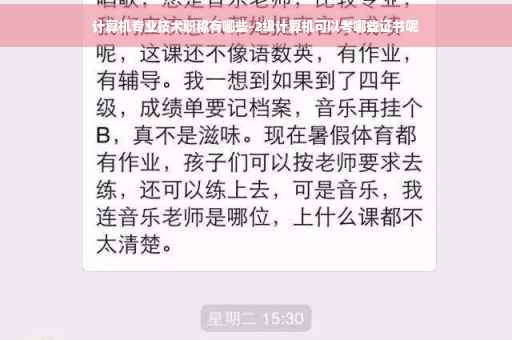 计算机专业技术职称有哪些-2级计算机可以考哪些证书呢