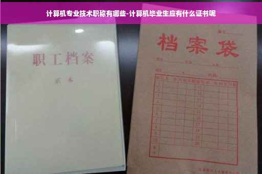 计算机专业技术职称有哪些-计算机毕业生应有什么证书呢