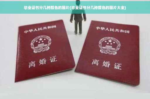 毕业证书分几种颜色的图片(毕业证书分几种颜色的图片大全)