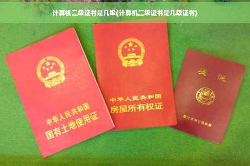 计算机二级证书是几级(计算机二级证书是几级证书) 计算机二级证书是几级(计算机二级证书是几级证书)