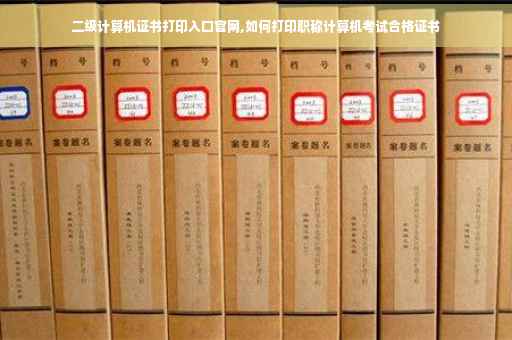 二级计算机证书打印入口官网,如何打印职称计算机考试合格证书 二级计算机证书打印入口官网,如何打印职称计算机考试合格证书