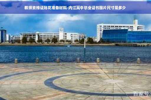 教师资格证贴花准备材料-内江高中毕业证书图片尺寸是多少