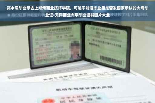 高中没毕业想去上郑州商业技师学院，可是不知道毕业后是否发国家承认的大专毕业证-天津商业大学毕业证书图片大全