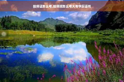技师证怎么考,技师班怎么考大专学历证书