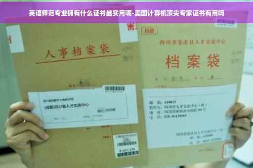 英语师范专业拥有什么证书最实用呢-美国计算机顶尖专家证书有用吗