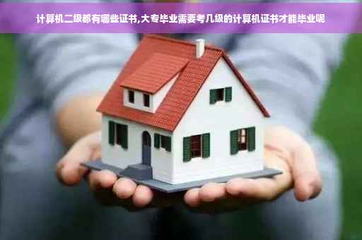 计算机二级都有哪些证书,大专毕业需要考几级的计算机证书才能毕业呢
