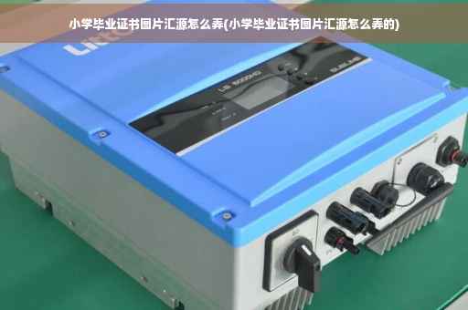 小学毕业证书图片汇源怎么弄(小学毕业证书图片汇源怎么弄的)