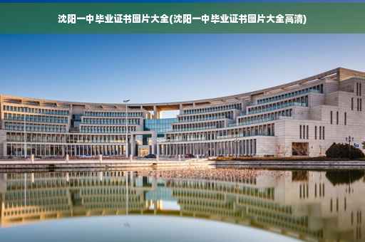 沈阳一中毕业证书图片大全(沈阳一中毕业证书图片大全高清)