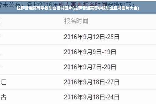 拉萨普通高等学校毕业证书图片(拉萨普通高等学校毕业证书图片大全)