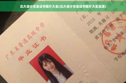北大会计毕业证书图片大全(北大会计毕业证书图片大全高清)