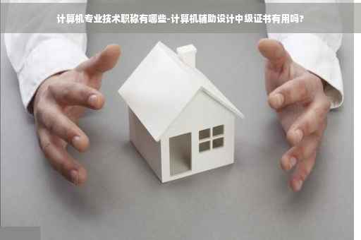 计算机专业技术职称有哪些-计算机辅助设计中级证书有用吗?