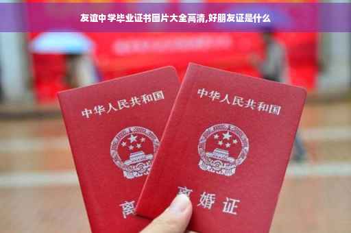 友谊中学毕业证书图片大全高清,好朋友证是什么
