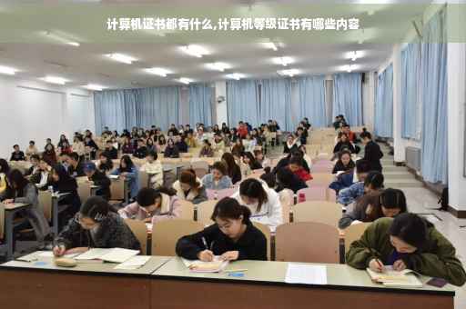 计算机证书都有什么,计算机等级证书有哪些内容