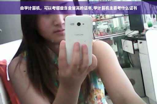 自学计算机，可以考哪些含金量高的证书,学计算机主要考什么证书