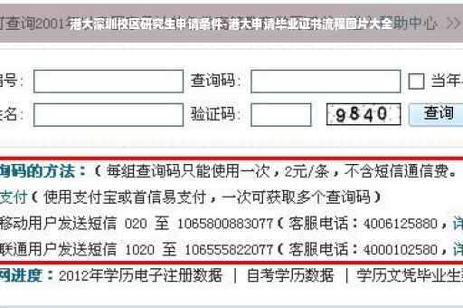 港大深圳校区研究生申请条件-港大申请毕业证书流程图片大全