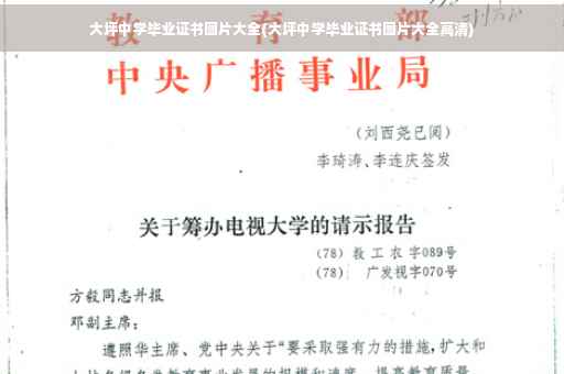 大坪中学毕业证书图片大全(大坪中学毕业证书图片大全高清)