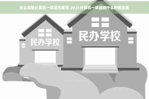 怎么获取计算机一级证书编号,2021计算机一级成绩什么时候出来