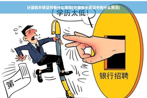 计算机中级证书有什么用没(计算机中级证书有什么用没)