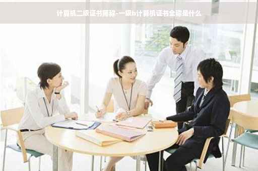 计算机二级证书简称-一级b计算机证书全称是什么