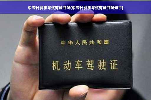 中专计算机考试有证书吗(中专计算机考试有证书吗知乎)