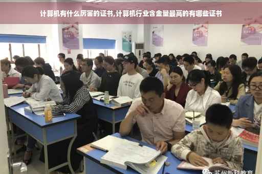计算机有什么厉害的证书,计算机行业含金量最高的有哪些证书