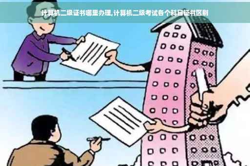 计算机二级证书哪里办理,计算机二级考试各个科目证书区别