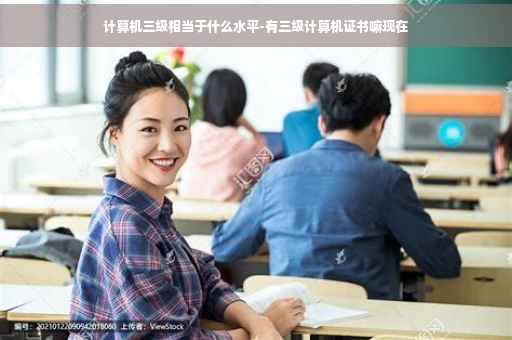 计算机三级相当于什么水平-有三级计算机证书嘛现在