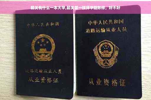 韶关有什么一本大学,韶关第一技师学院怎样，好不好