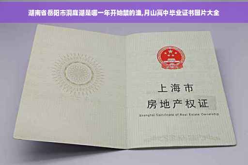湖南省岳阳市洞庭湖是哪一年开始禁的渔,月山高中毕业证书图片大全