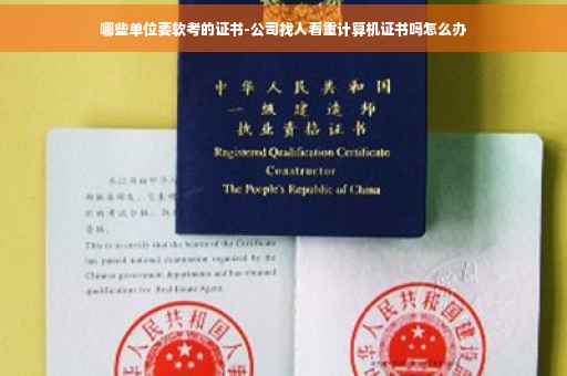 哪些单位要软考的证书-公司找人看重计算机证书吗怎么办