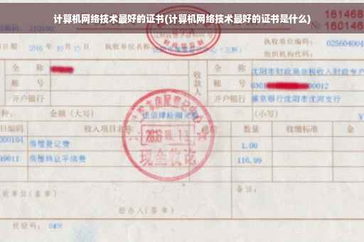 计算机网络技术最好的证书(计算机网络技术最好的证书是什么)