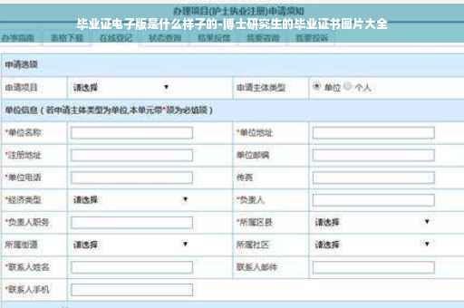 毕业证电子版是什么样子的-博士研究生的毕业证书图片大全