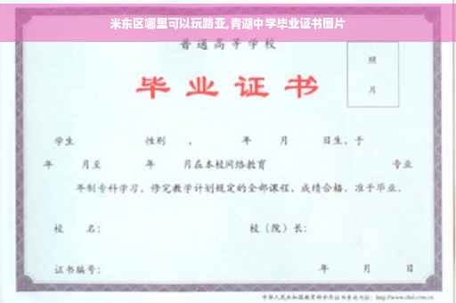 米东区哪里可以玩路亚,青湖中学毕业证书图片