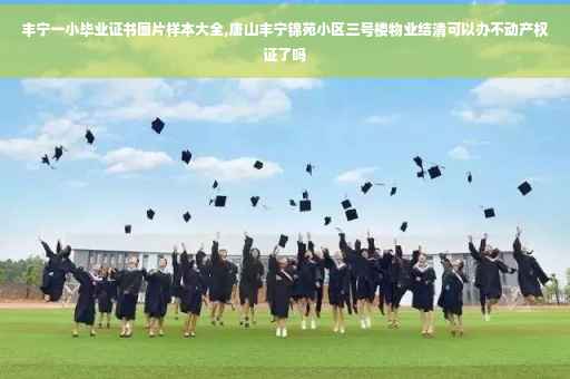 丰宁一小毕业证书图片样本大全,唐山丰宁锦苑小区三号楼物业结清可以办不动产权证了吗