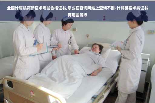 全国计算机高新技术考试合格证书,怎么在查询网站上查询不到-计算机技术类证书有哪些等级